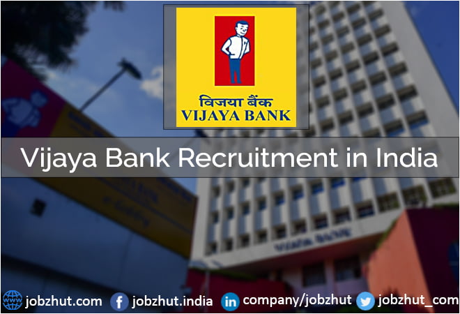 Vijaya Bank Recruitment