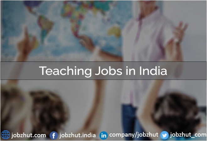 Teaching Jobs in India